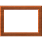 Beveled Rectangular Frame 002 A