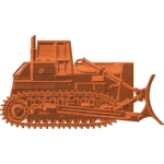 Heavy Equip Bulldozer