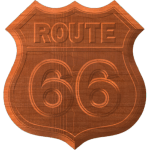 ROUTE 66 EMBLEM