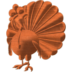 Cartoon Style Turkey