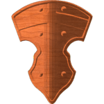 Curved Fancy Shield