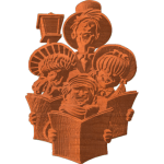Christmas Caroling Pattern