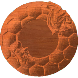 Plaque - Soccer Motiff - 1