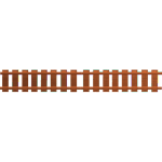 Train Track Top View