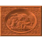 FRAMED BEAR FAMILY
