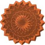 Rosette 20 Point 003 A