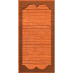 Country Shutter with 4 Arches