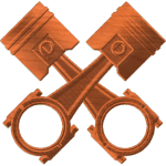 CROSSED PISTONS