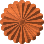 Shell Rosette 20 Lobed