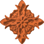 Ornamental Cross Rosette