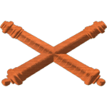 Crossed Cannons Pattern