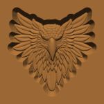 Ornamental Animal Head/Bust Series: Hawk