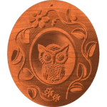 Owl Oval Pattern