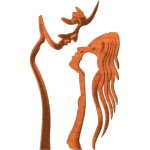 Silhouette Man Woman Art
