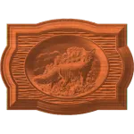 FRAMED FOX 2