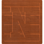 Block Letters N