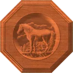 FRAMED HORSE 2