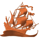 Galleon Ship Wave