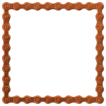 Bike chain border