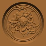 Medusa Rosette - Greek Mythology series
