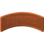 Army Sapper Shoulder Tab