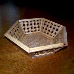 Basket Weave Fruit Basket