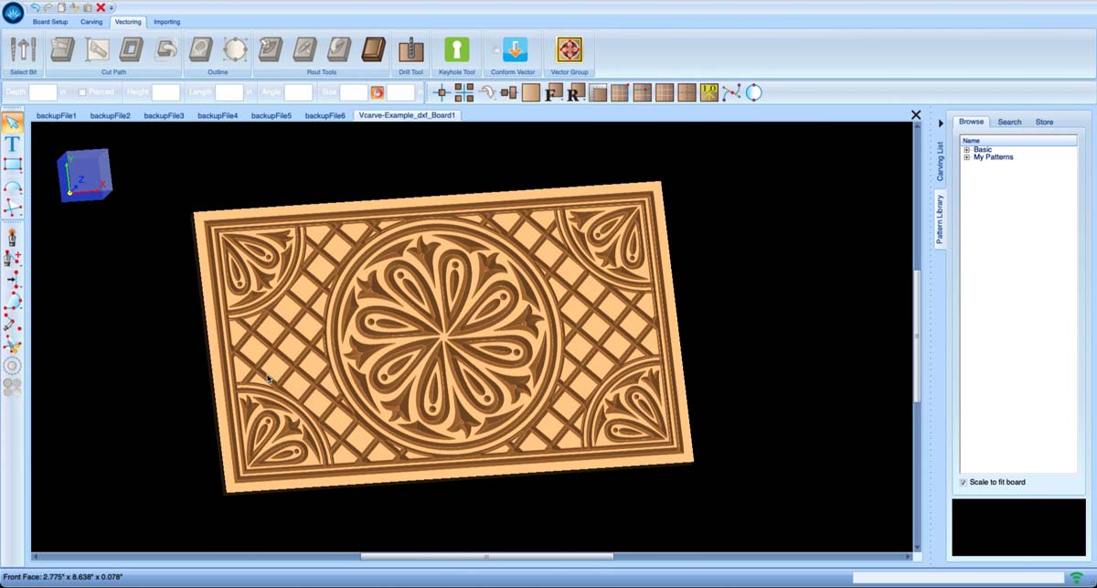 CarveWright Designer CNC Software