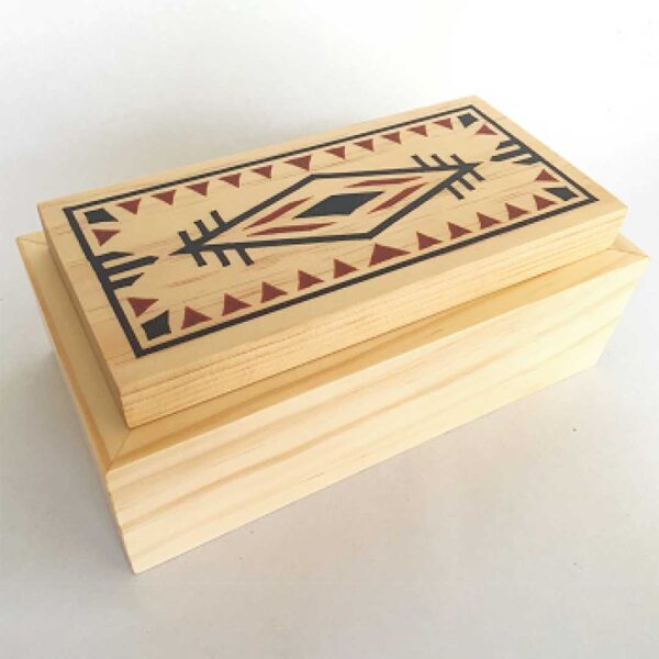 Southwestern Inlay Trinket Box