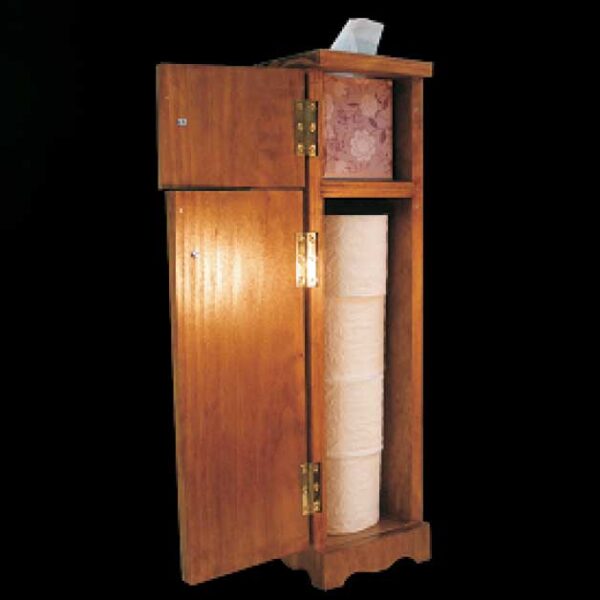 Punched Tin Water Closet Caddy - Image 2