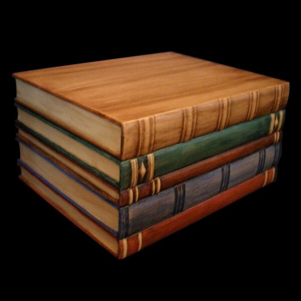 Stacked Books Decorative Box - Image 2