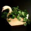 Swan Magazine Holder or Planter