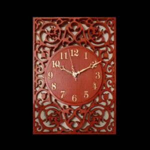Fretwork Clock