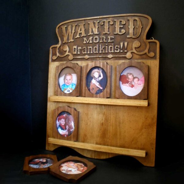 Grandkids "Wanted" Photo Poster