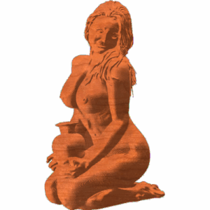 Woman Kneeling