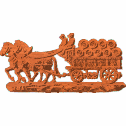 DraftHorseBarrelWagon
