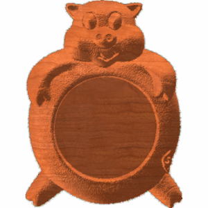 Plaque - Pig - 1