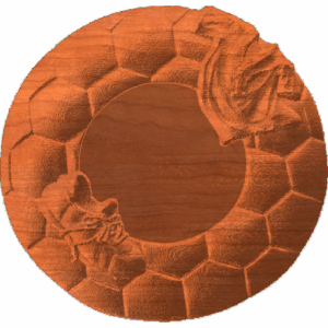 Plaque - Soccer Motiff - 1