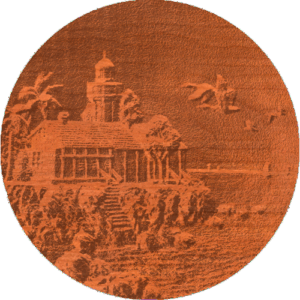 Lighthouse Scene On Disc - 3