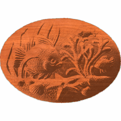 Small Fish on Oval
