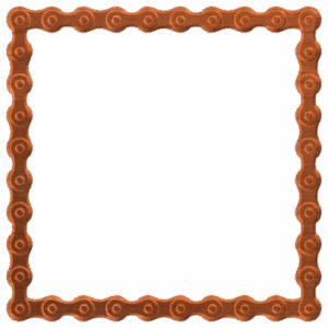 Bike chain border