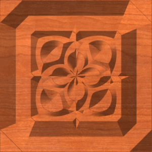 Clover Rosette