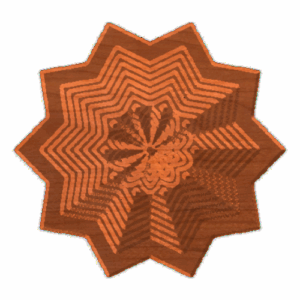 Ten Point Rosette