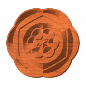 Six Petal Flower Rosette