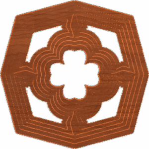 Four Leaf Clover Rosette