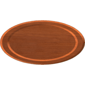 Oval Picture Frame or Border 01 A