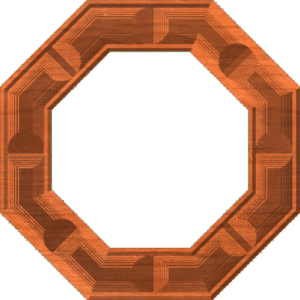 Deluxe Octogon Frame or Border 005 A 