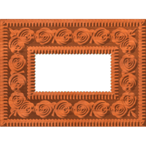 Rectangular Neoclassic Frame or Border 