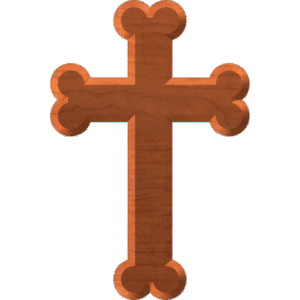 Stepped Gothic Cross 002 A 