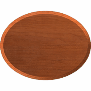 Oval Sign Plaque Blank 003