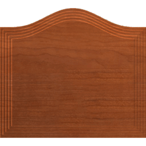 Fancy Arched Sign Blank or Cabinet Door Front 003 A 